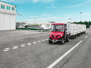 Alkè airport vehicles