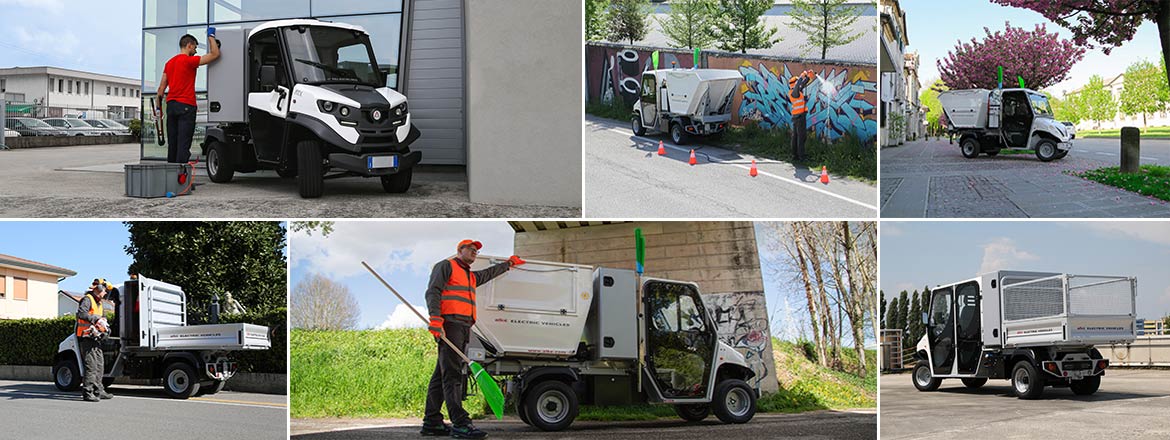 Electric vehicles with COMBI configuration Electric vehicles with COMBI configuration