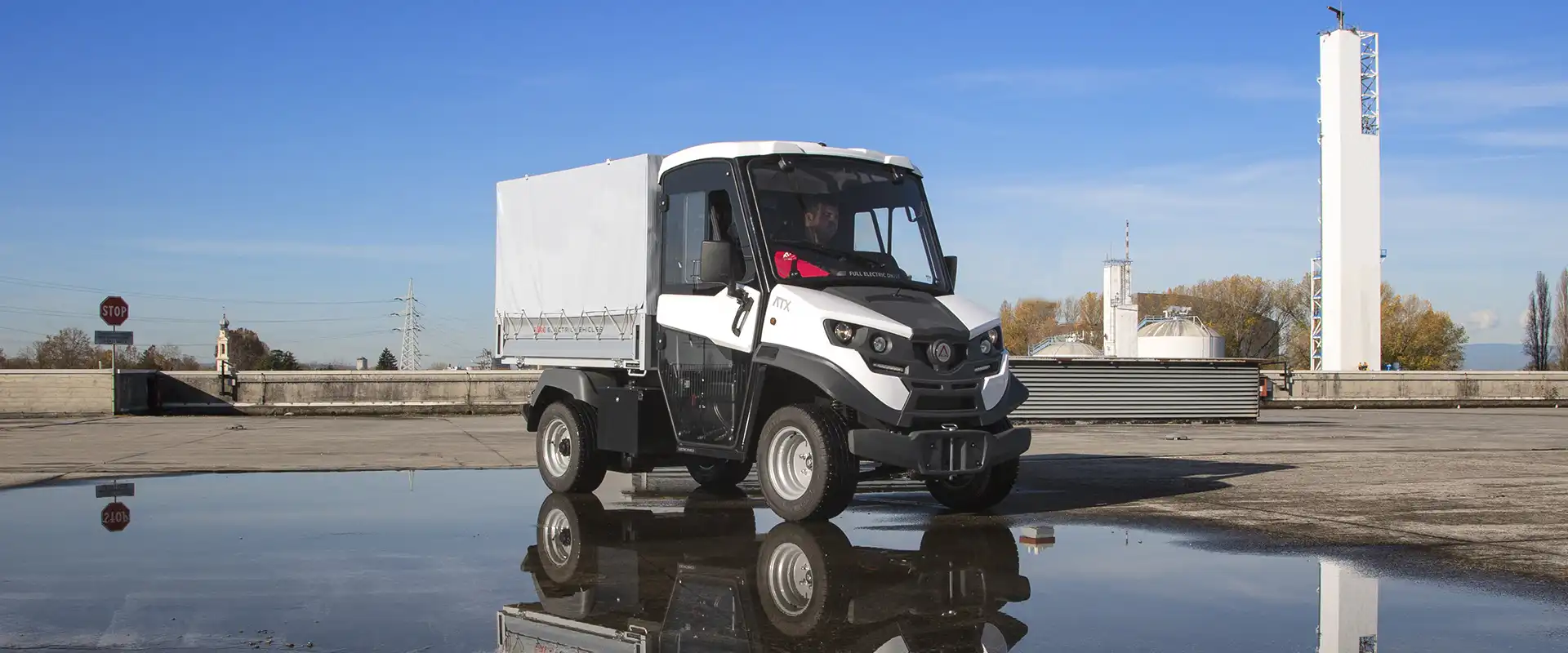 ALKE' Electric Vehicles - Vehicles with body tarp