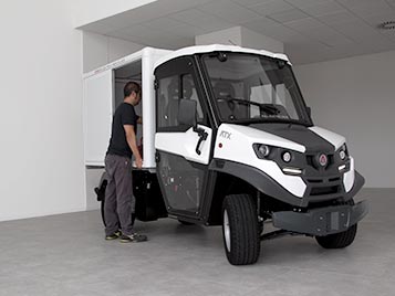 Vehicle internal transport in hospital Alkè