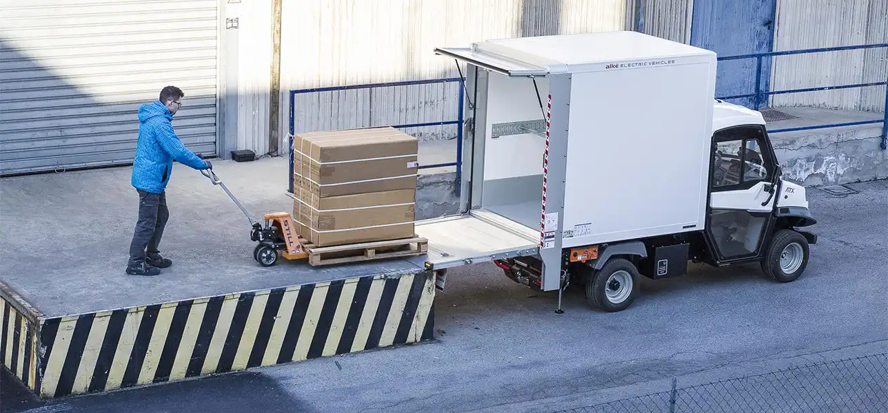 Electric vehicle for last mile delivery Alkè