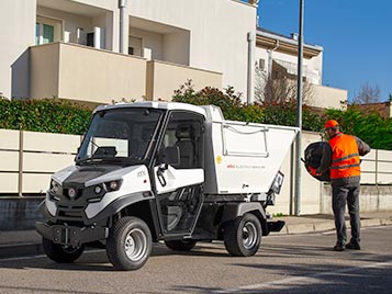 avfallstransport elfordon alke